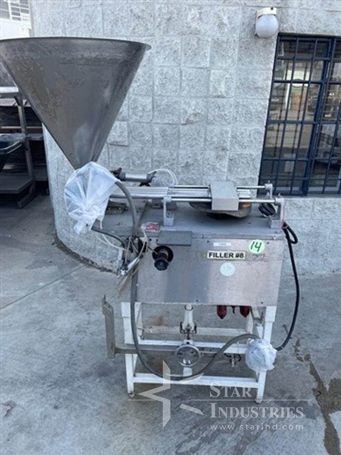 Used Simplex 4-head Piston Filler