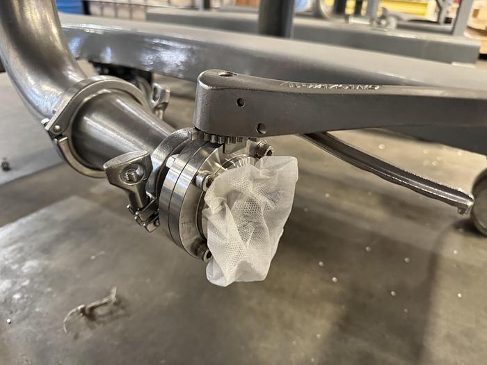 Used Tank, 750 Gallon, Stainless Steel, Cone Bottom,