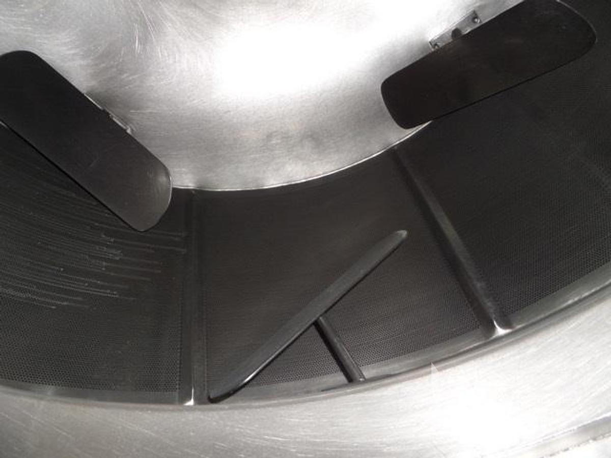 Used Patterson-Kelley 30 c.f. stainless steel V-blender
