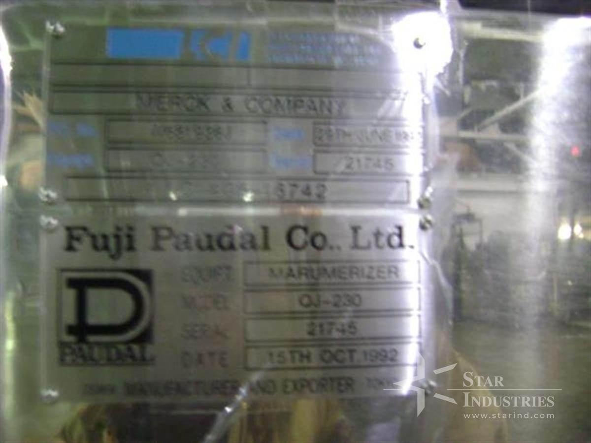 Used Fuji Paudel QJ-230 Marumerizer