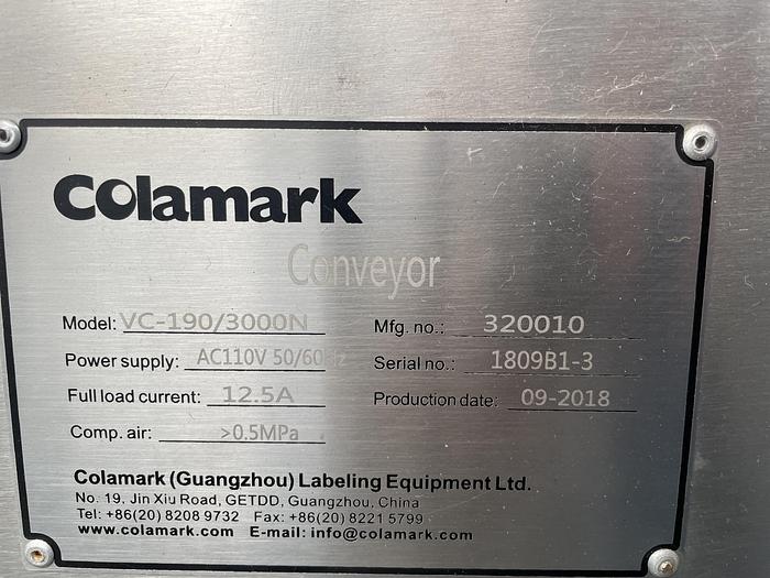 Used Colamark Capsule & Tablet Counter w/ Conveyor