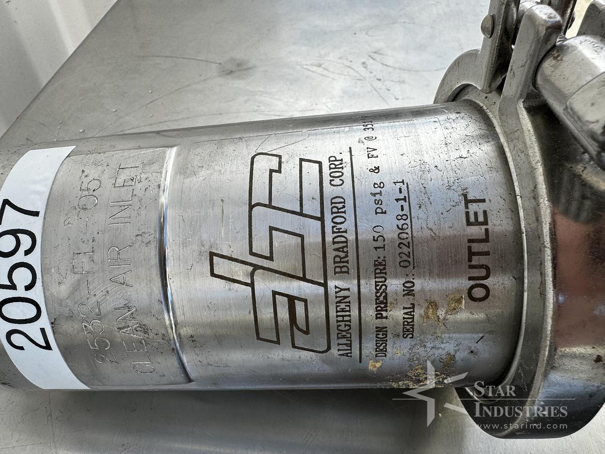 Used Allegheny Bradford Corp.  Clean Air Inlet