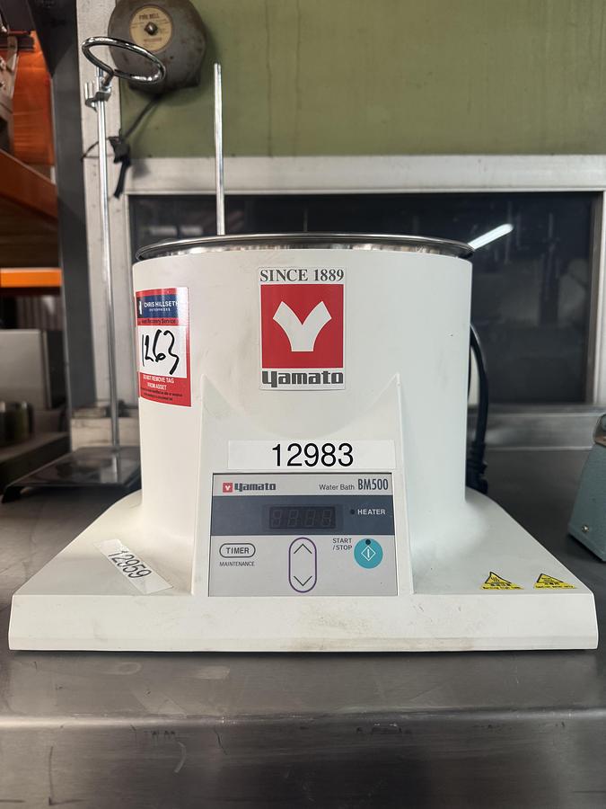 Used Yamato BM500 Water Bath