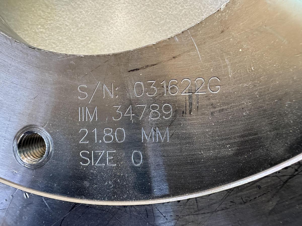 Used Bosch Dosing Discs 1505, Size 0, 21.8mm