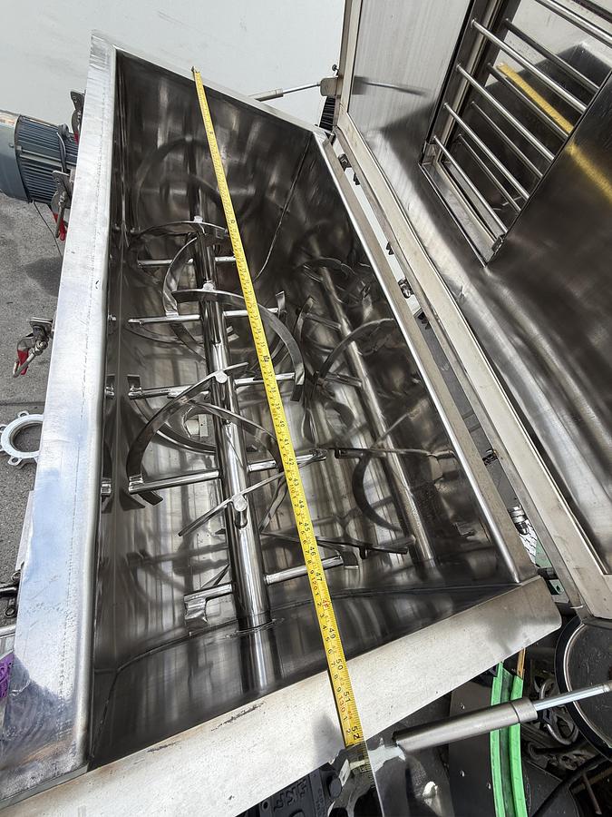 Used Stainless Steel Ribbon Blender RB-37