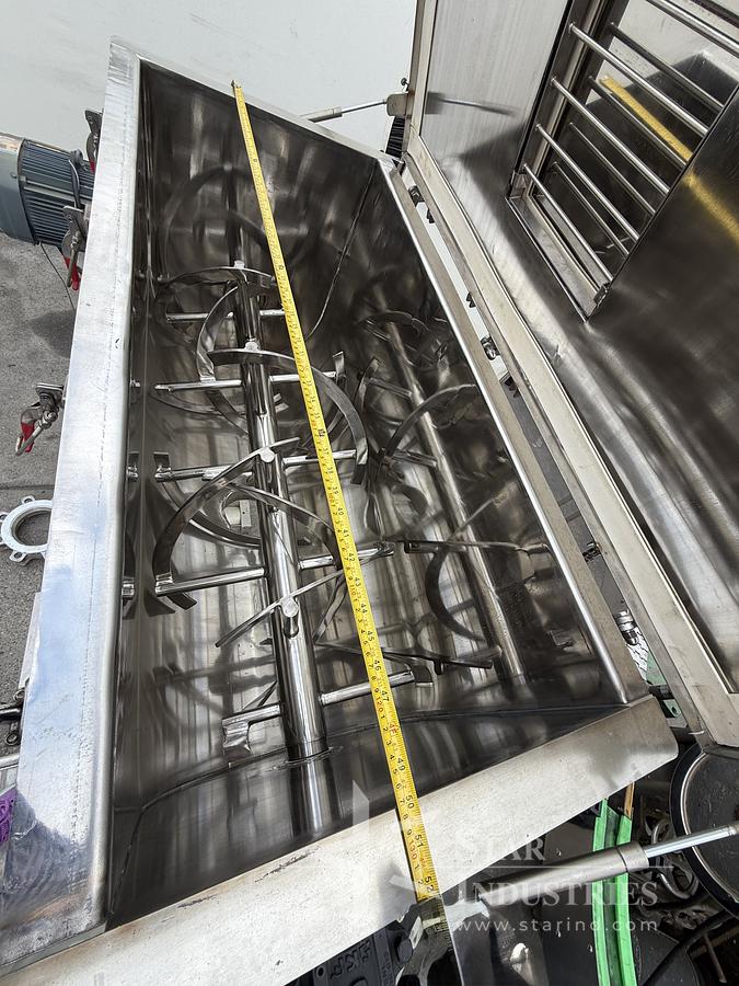 Used Stainless Steel Ribbon Blender RB-37