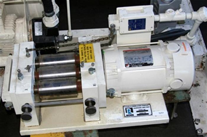Used Ross 52M 2.5 x 5 Three-roll Mill