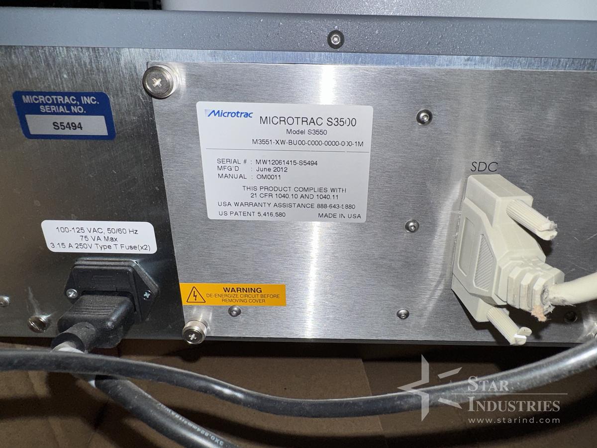 Used MicroTrac Model S3500