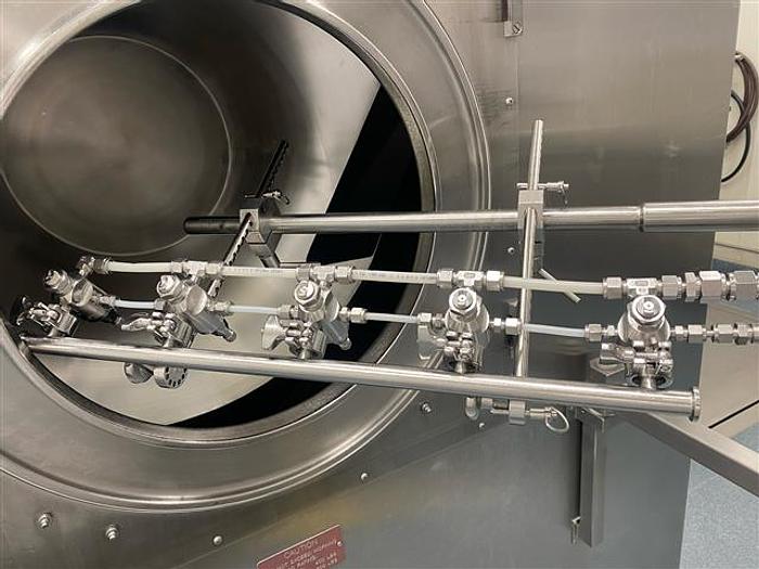 Used Thomas Engineering 60" Model 60D Explosion Proof Coating Pan-complete