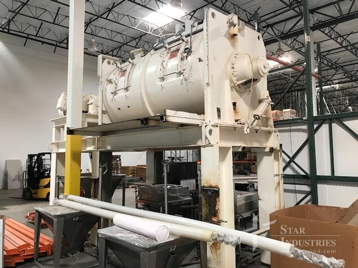 Used Lodige FKM-6000 Jacketed S.S. High-shear Mixer