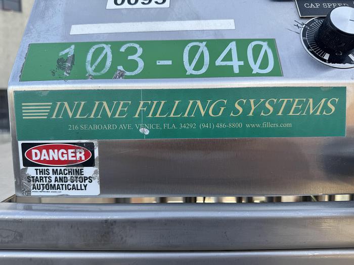 Used Inline Filling Systems Retorquer