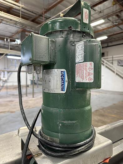 Used Tank, 170 Gallon, 316 Stainless Steel, Jacketed, Agitated