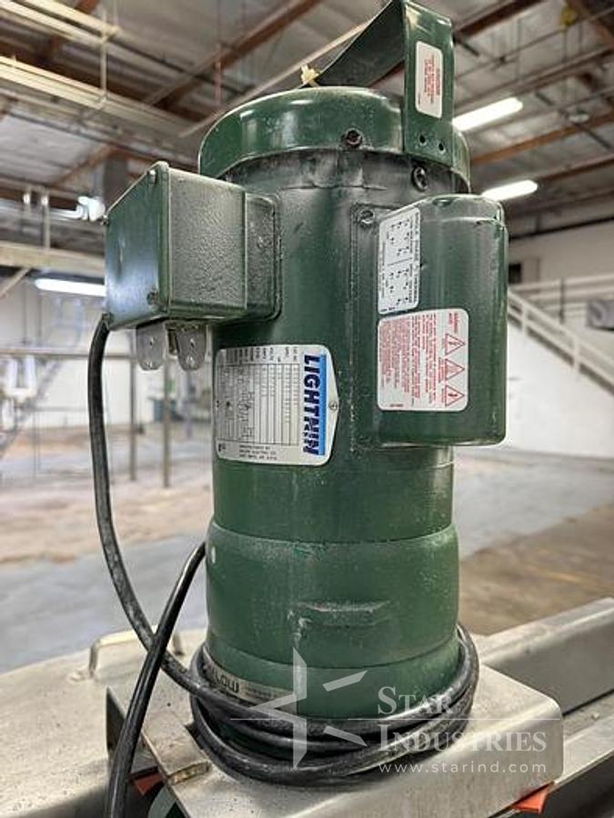 Used Tank, 170 Gallon, 316 Stainless Steel, Jacketed, Agitated