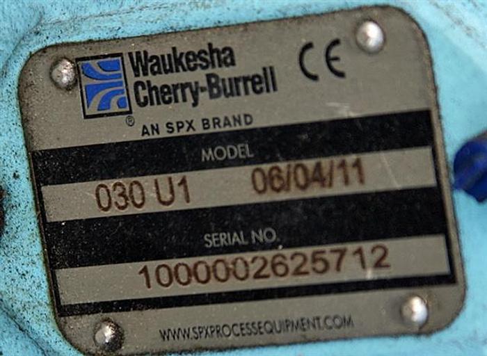 Used Waukesha 36 gpm Pump, Model 030 U1