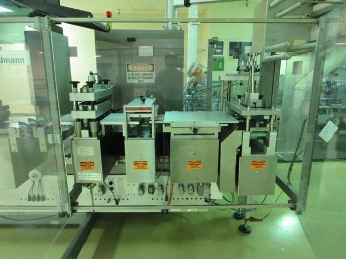 Used Uhlmann UPS4 Blister Line with Uhlmann C2205 Pac Cartoner