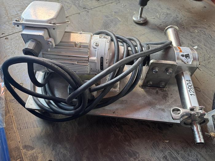 Used SM-Cyclo S.S. 1/2 h.p. Pump on wheels