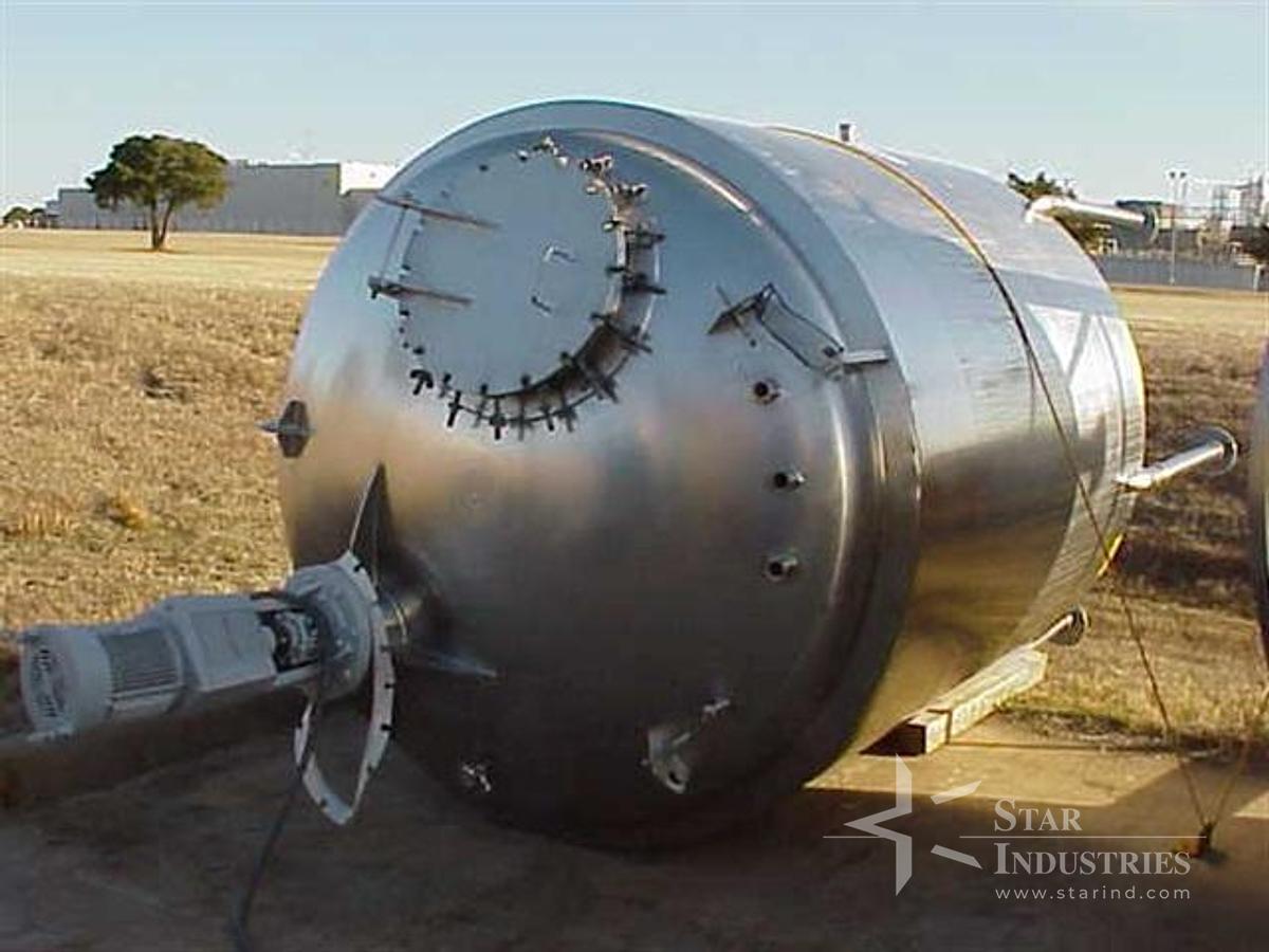 Used 10,000 liter Walker Reactor, 316ss