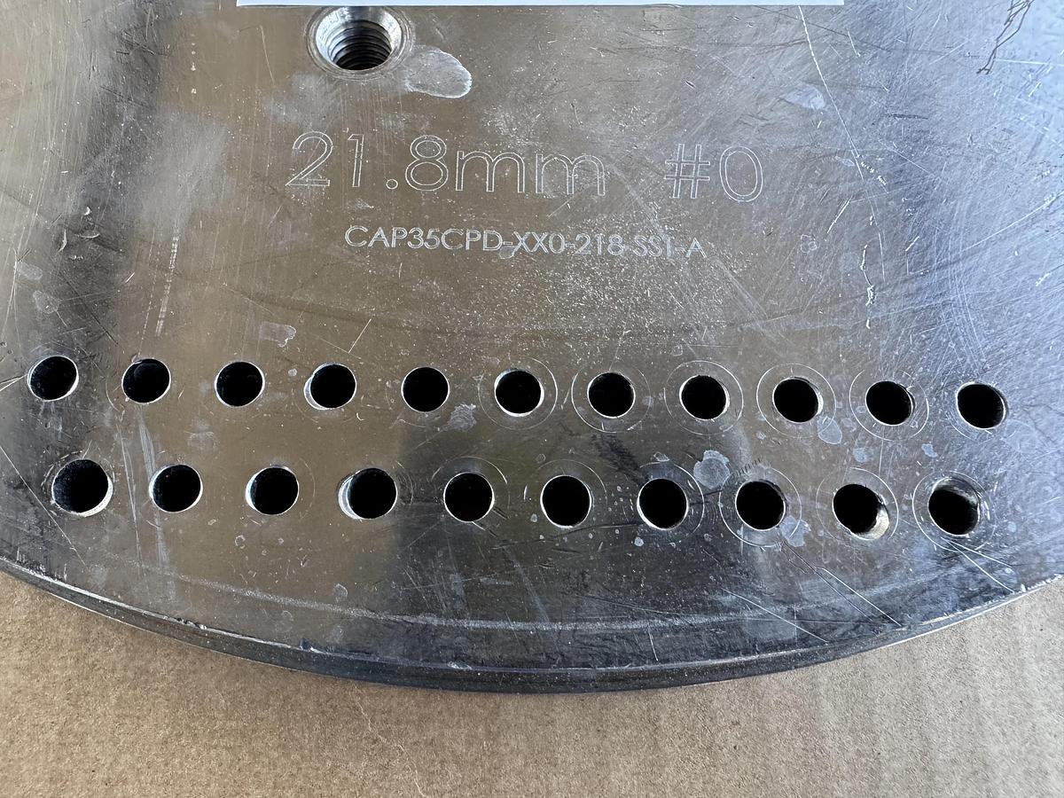 Used Bosch Dosing Discs 3005, Size 0, 21.8mm