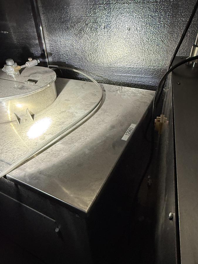 Used S.S. Solution Tank with Screen