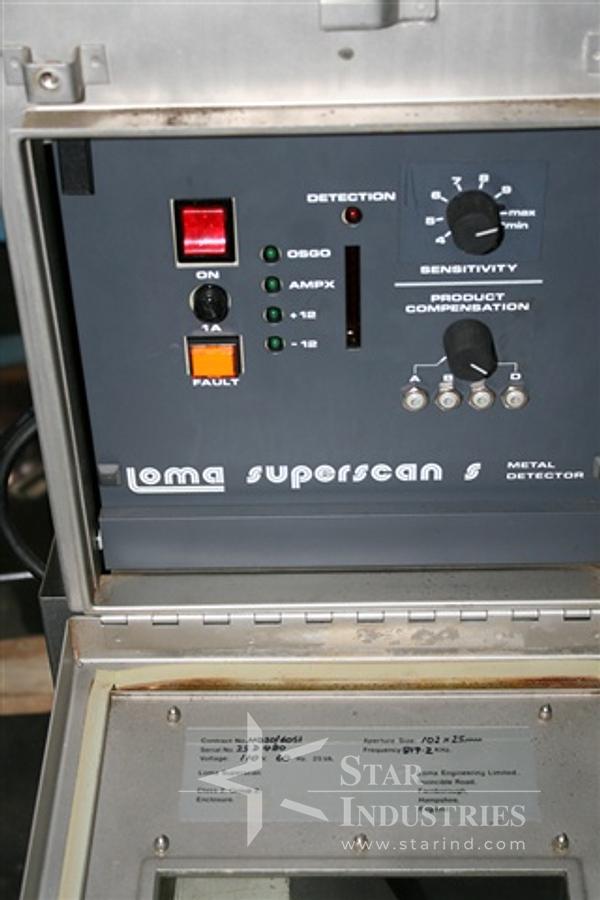 Used Loma Superscan Micro Metal Detector