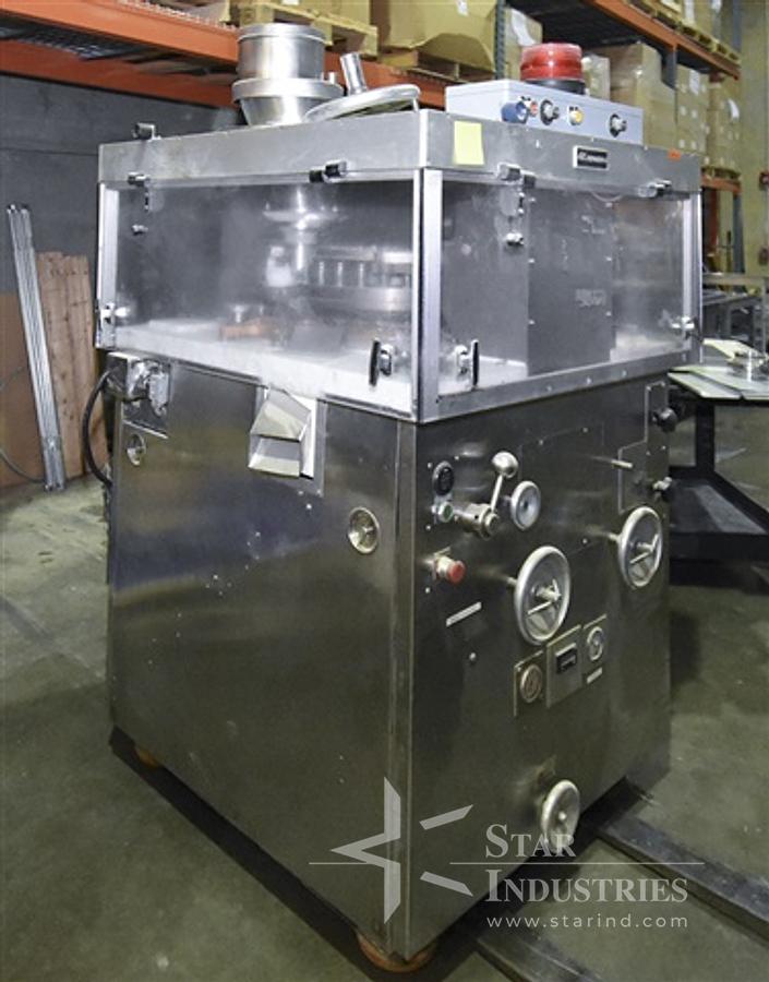 Used Stokes 328 D-tooled Bi-layer 33 station tablet press