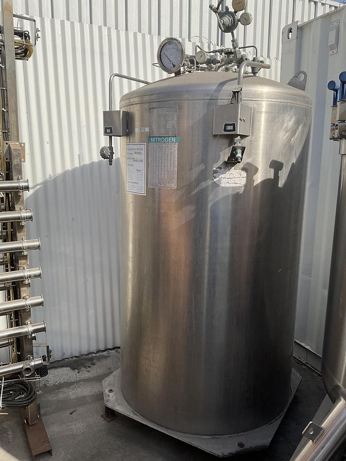Used Approx. 350 gallon S.S. Nitrogen Reactor