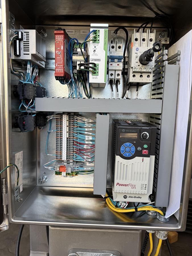 Used Lab Fluidizing Paddle Blender- Lab Blender 1P5