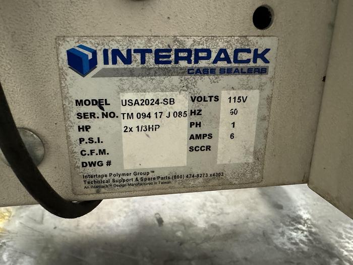 Used IPG Interpack Case Taper