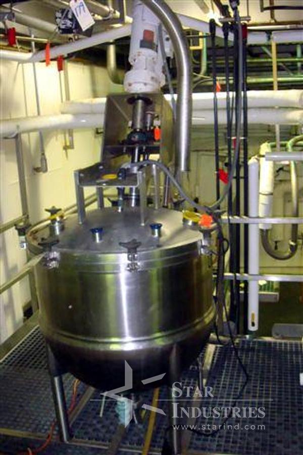 Used 100 gallon Lee Double-motion Jacketed Kettle