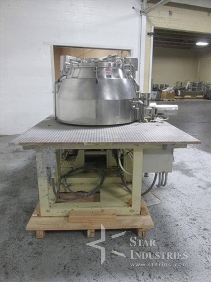 Used Glatt Powrex 600 liter High-shear Mixer