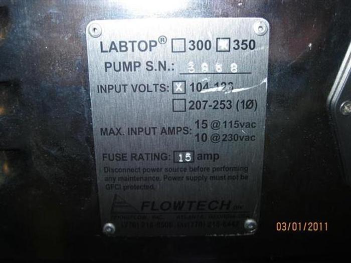 Used 1" FLOWTECH LABTOP PUMP, S/S