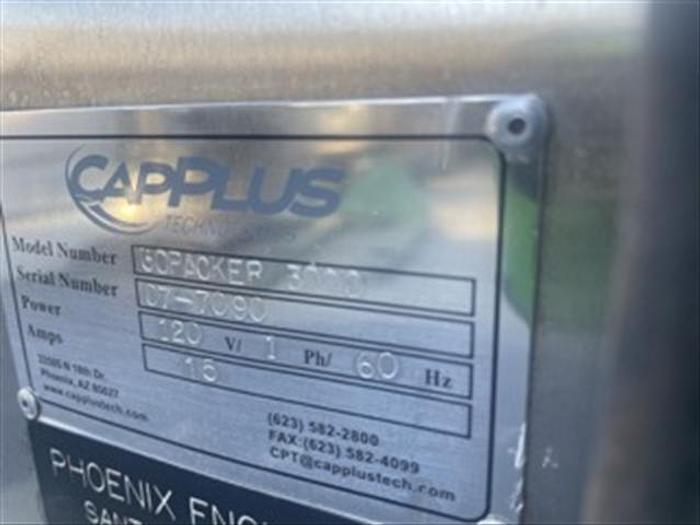 Used Per-Fill Auger Filler w/ CapPlus GoPacker 3000