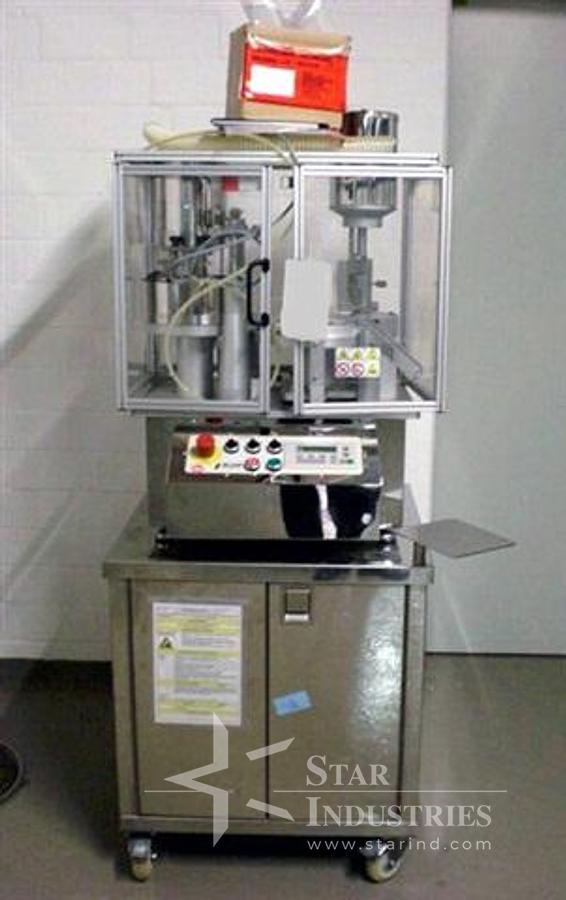 Used Dott Bonopace In Cap Automatic Bench Capsule Filling Machine