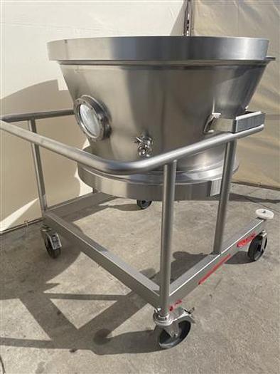 Used Glatt FDD 47" i.d. Portable Bowl