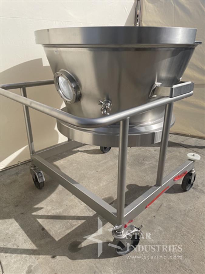 Used Glatt FDD 47" i.d. Portable Bowl