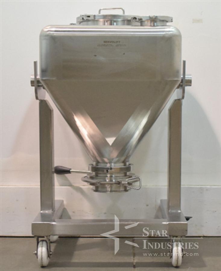Used Servolift S.S. 100 Liter Bin