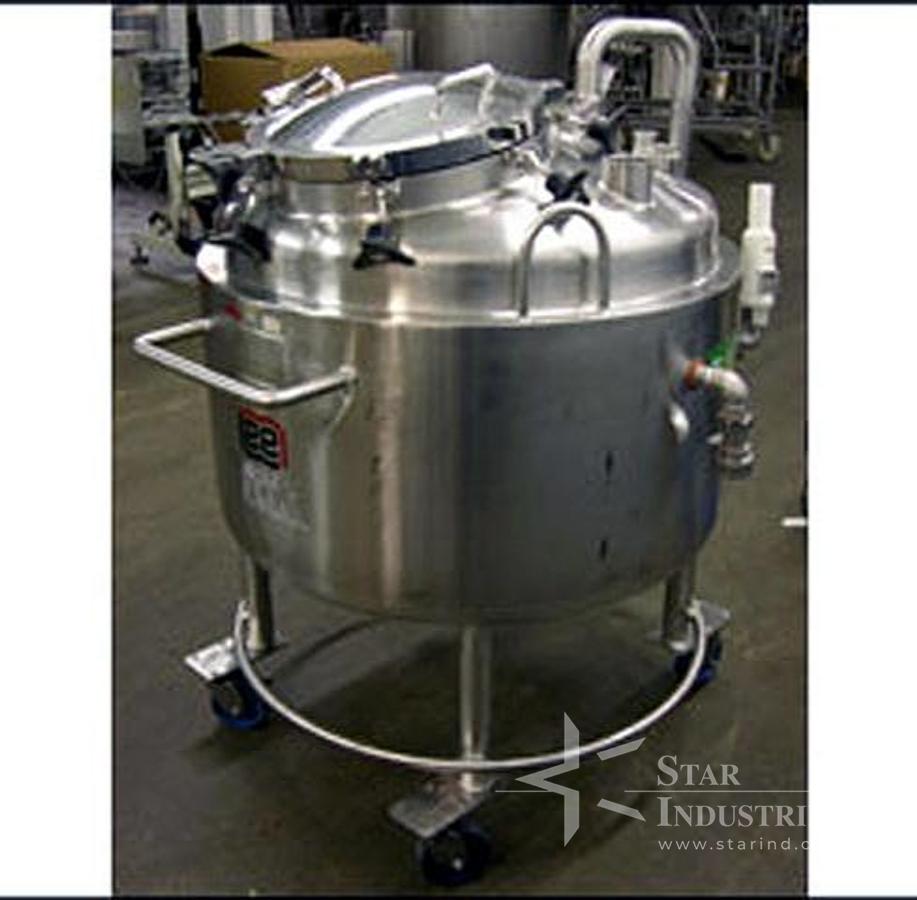 Used 360 liter Lee s.s. portable Reactor