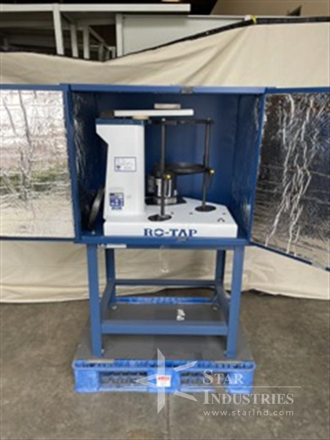 Used Rotap RX-29 Separator in sound enclosure
