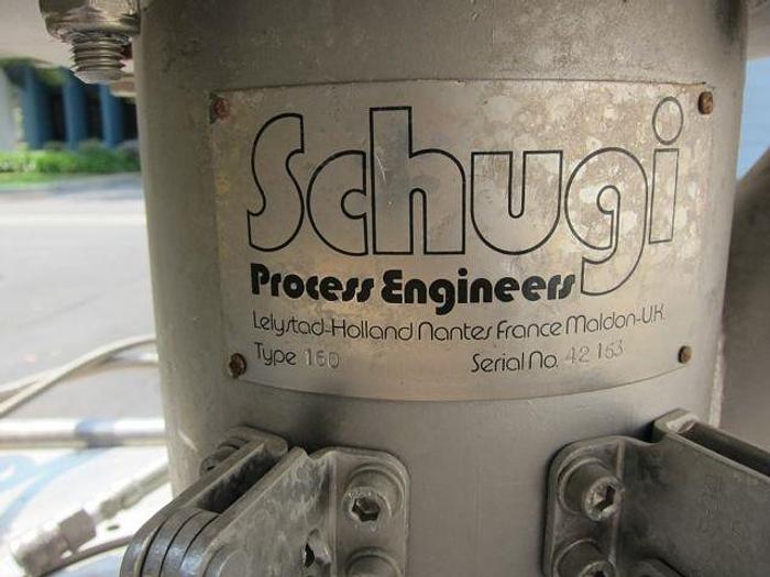 Used Bepex Schugi continuous mixer and agglomerator