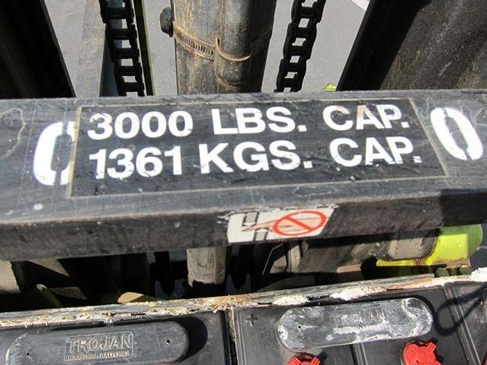 Used Clark Walk Behind Lift. Model: S30. 3000LB Cap