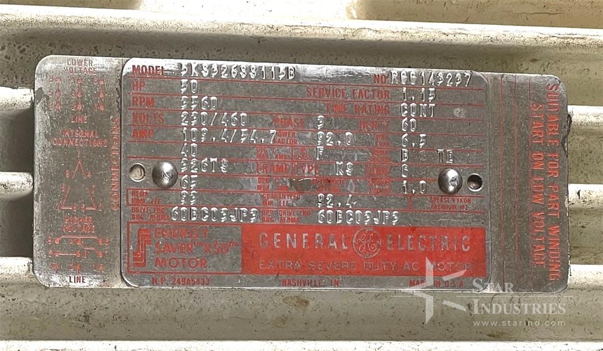 Used 50 h.p. Scott Turbon Disperser