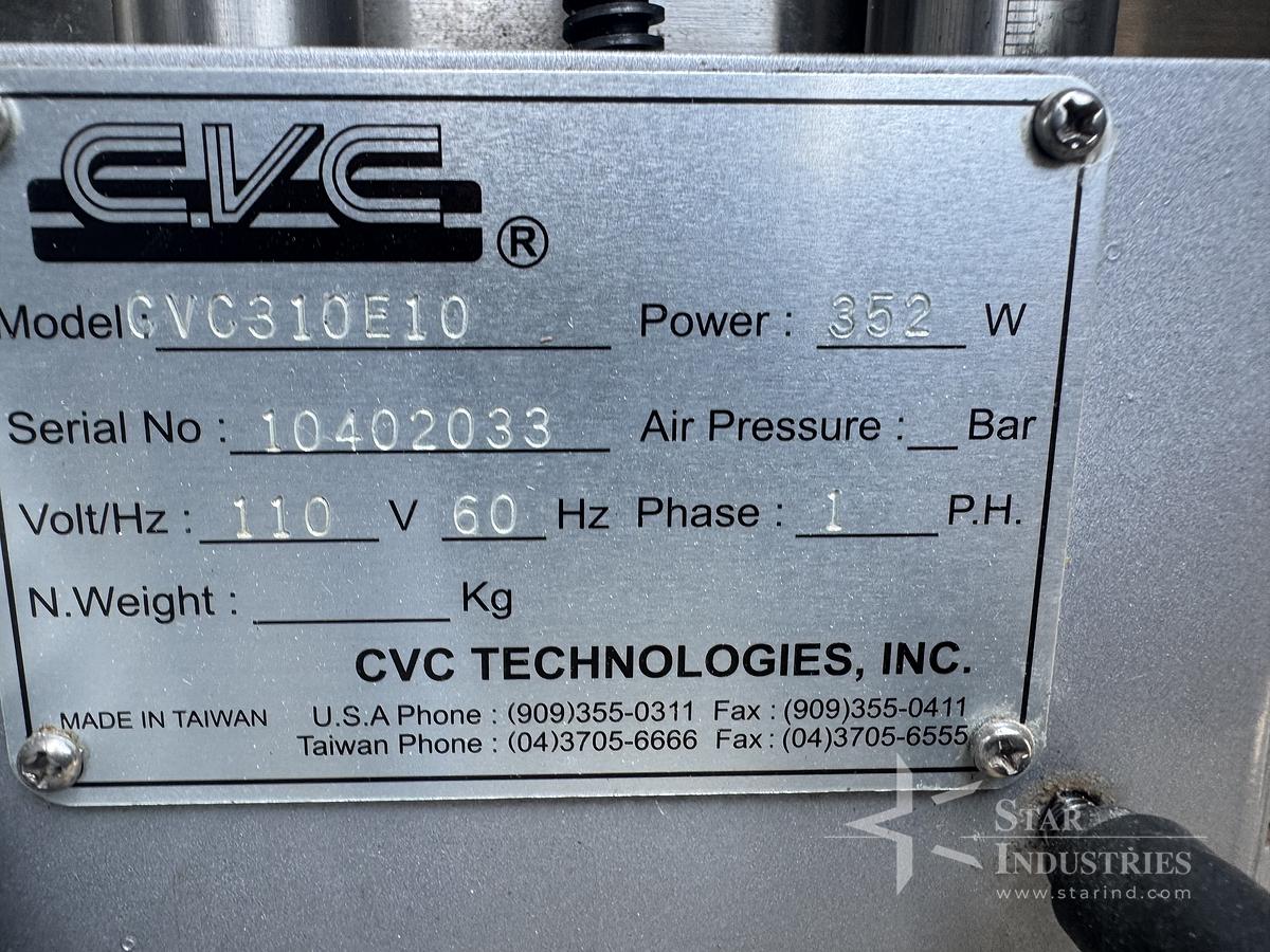 Used CVC310E10 Labeler, 10" x 60" Conveyor