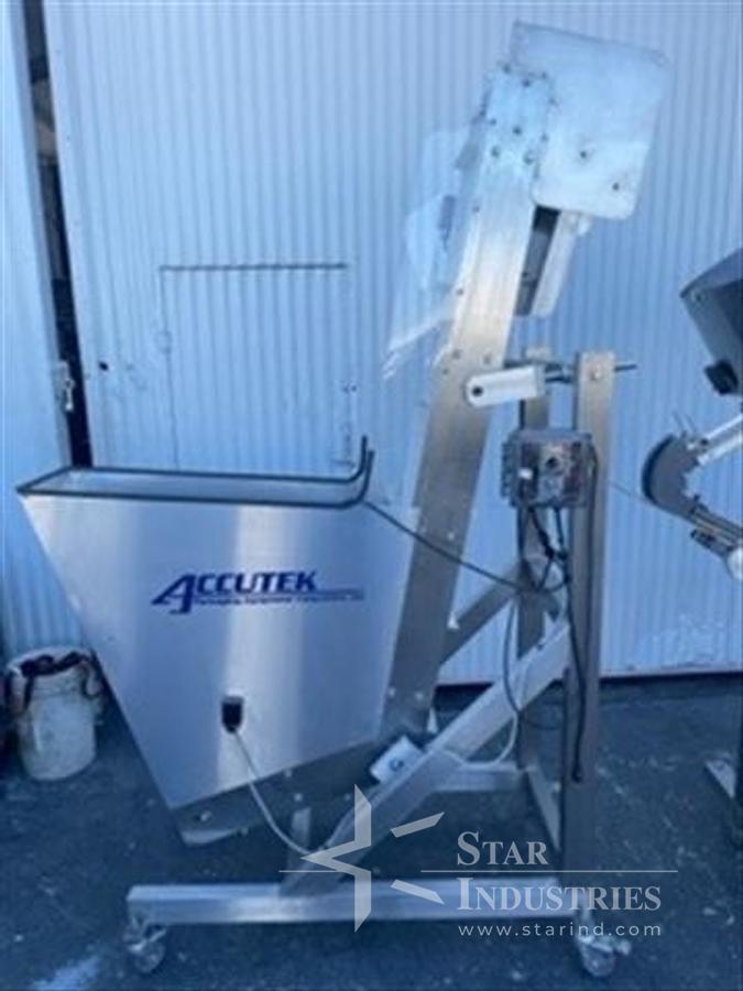 Used Tote Systems Tote Bin Blender, with six lab totes