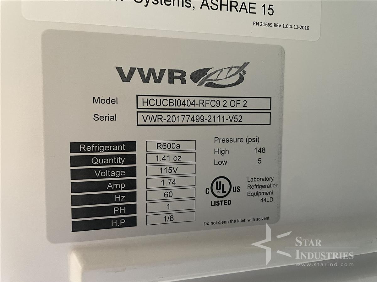 Used VWR Double Stack Incubator