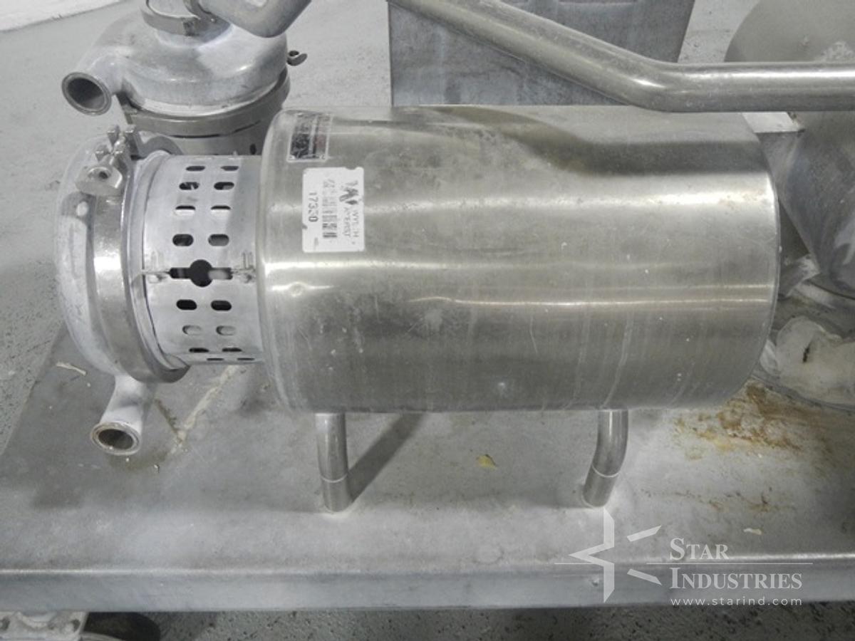 Used TRI CLOVER TRI BLENDER, MODEL F3218, S/S