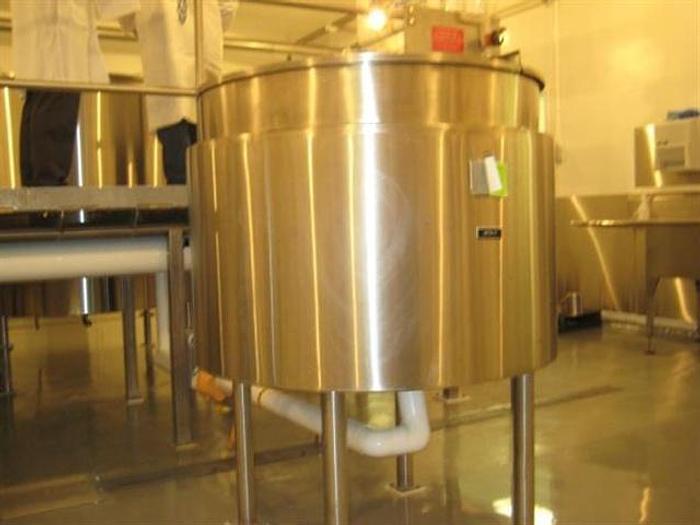 Used 500 Liter Stainless Steel Kettle