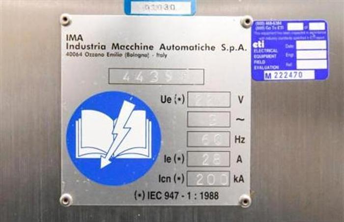 Used IMA Zanasi 40F Automatic Encapsulator