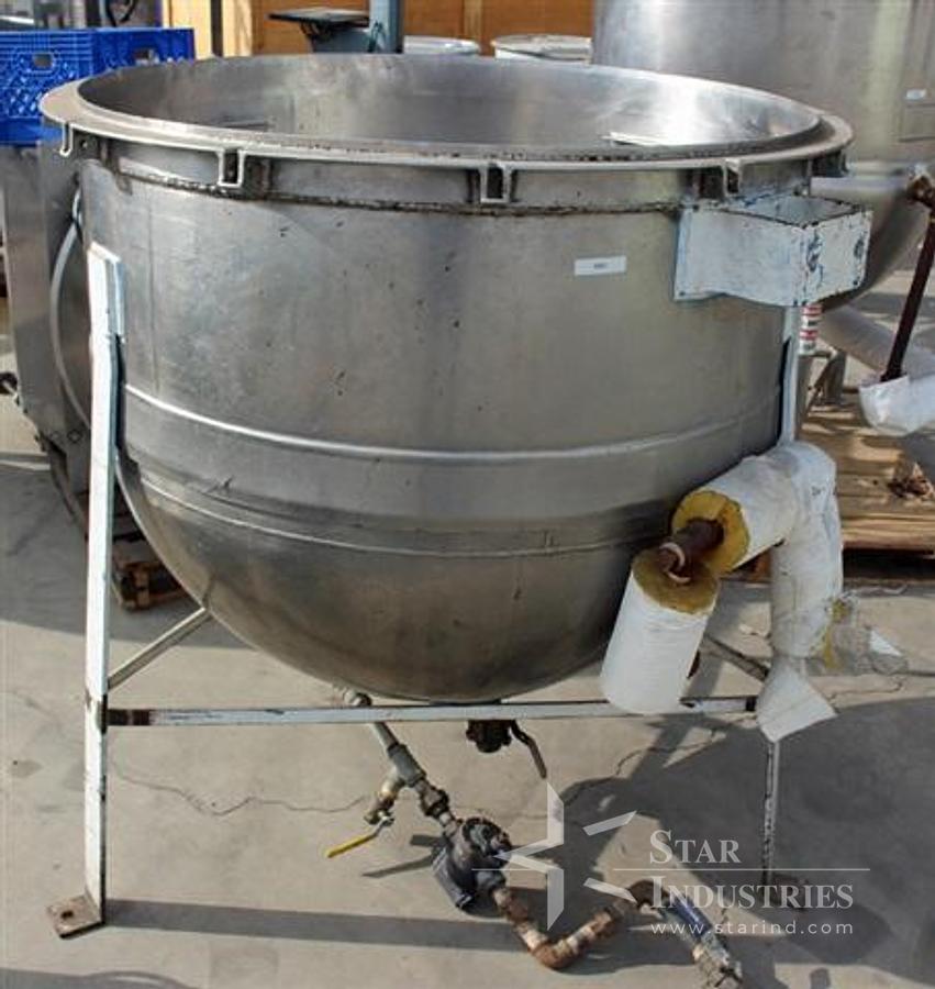 Used 150 gallon Lee s.s. Jacketed Kettle