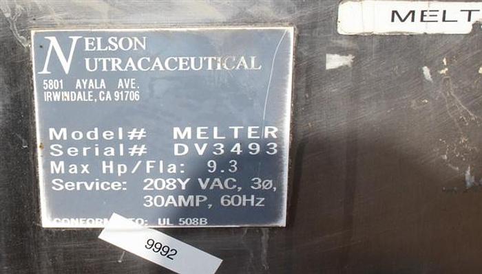 Used Nelson Nutraceutical Chocolate Melter