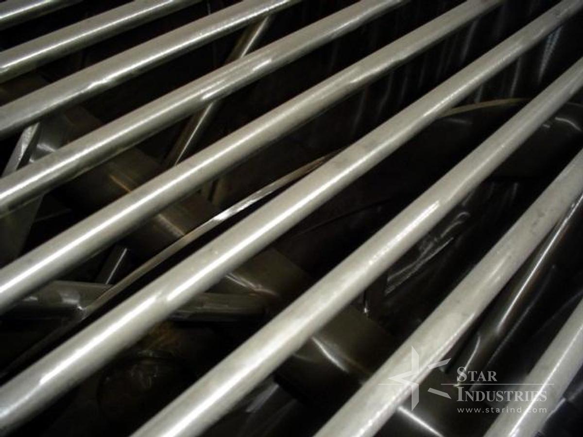 Used 114 cubic foot stainless Ribbon Blender